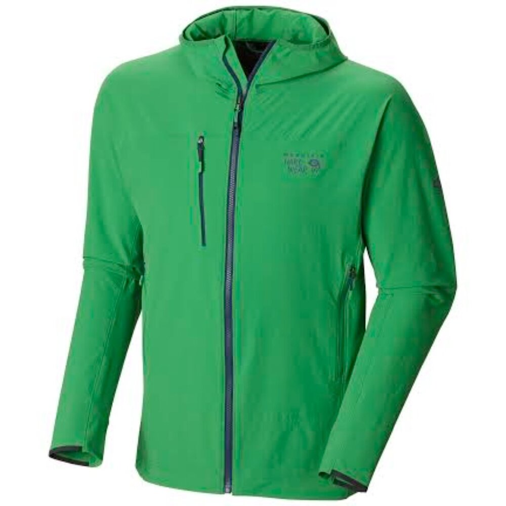 MOUNTAIN HARDWEAR Super Chockstone Hooded Soft Shell Jacket ~ NWT!